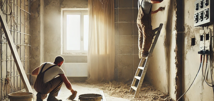 Черновая отделка: важные этапы и советы по выбору материалов