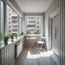 Ремонт балкона