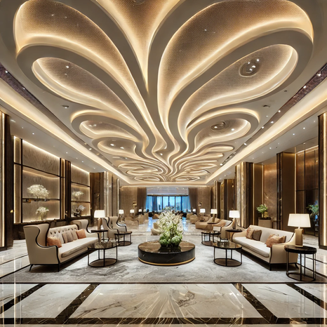 Натяжные потолки с 3D-эффектом – инновация в интерьере